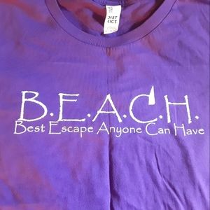 Purple T shirt XL